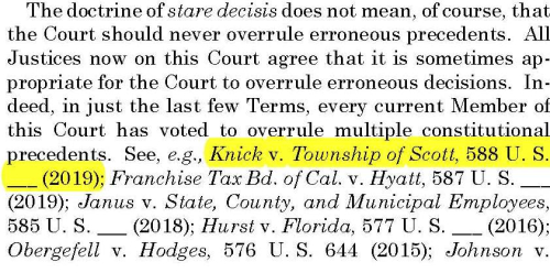 Knick reference Knick reference