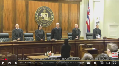 Screenshot 2025-01-18 at 14-58-03 No. SCWC-19-0000776 January 14 2025 10 30 a.m. Maunalua Bay v. State of Hawaiʻi - YouTube Screenshot 2025-01-18 at 14-58-03 No. SCWC-19-0000776 January 14 2025 10 30 a.m. Maunalua Bay v. State of Hawaiʻi - YouTube